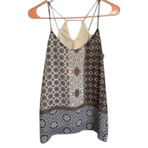 Japna Multicolor Sleeveless Women's Summer Top - Size S